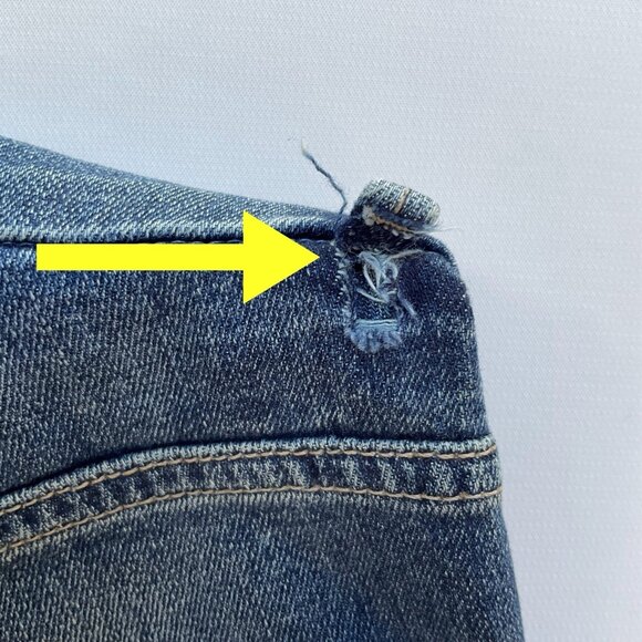 Guess Women’s Super High Rise Skinny Jeans Blue Size 24 - Picture 13 of 13